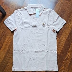 Abercrombie & Fitch Pink Polo Shirt Classic Design